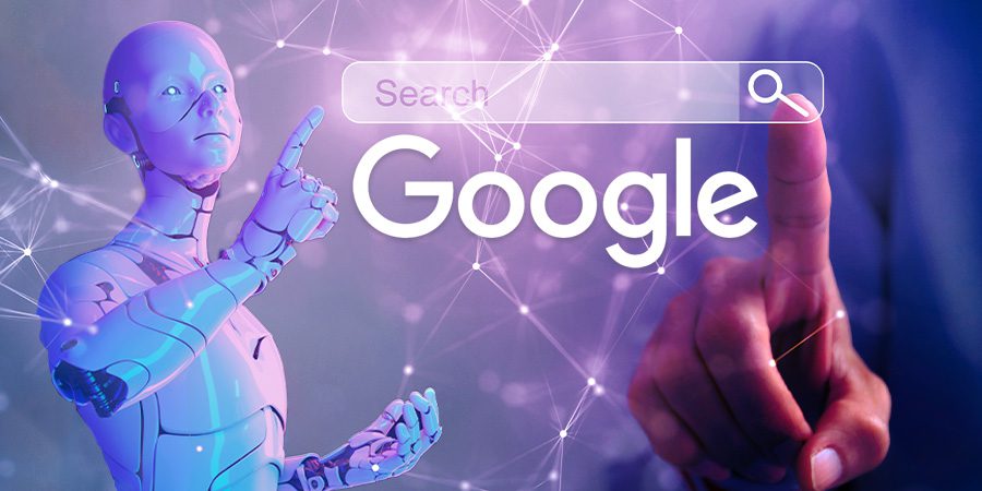 Google bắt đầu tích hợp AI chatbot vào công cụ tìm kiếm. Ảnh: Techpresident