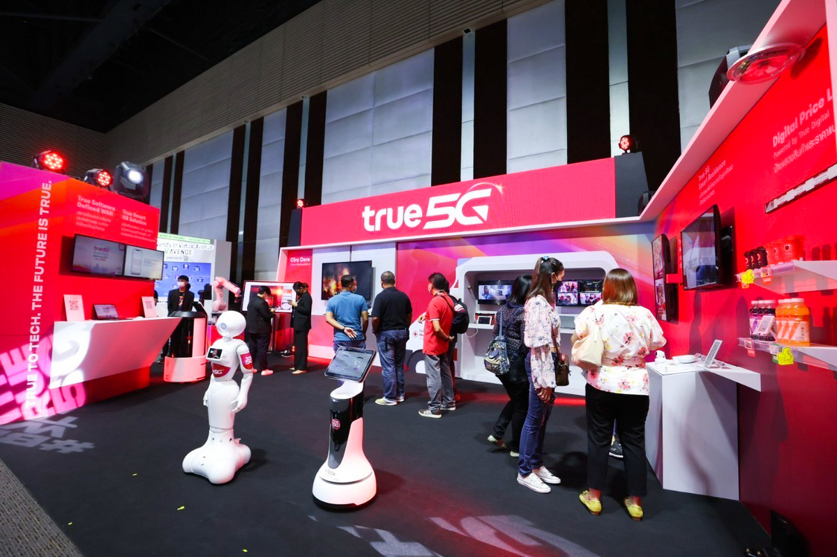 True Corporation là công ty viễn thông hàng đầu Thái Lan với đa dạng thể loại dịch vụ. Ảnh: True Corporation