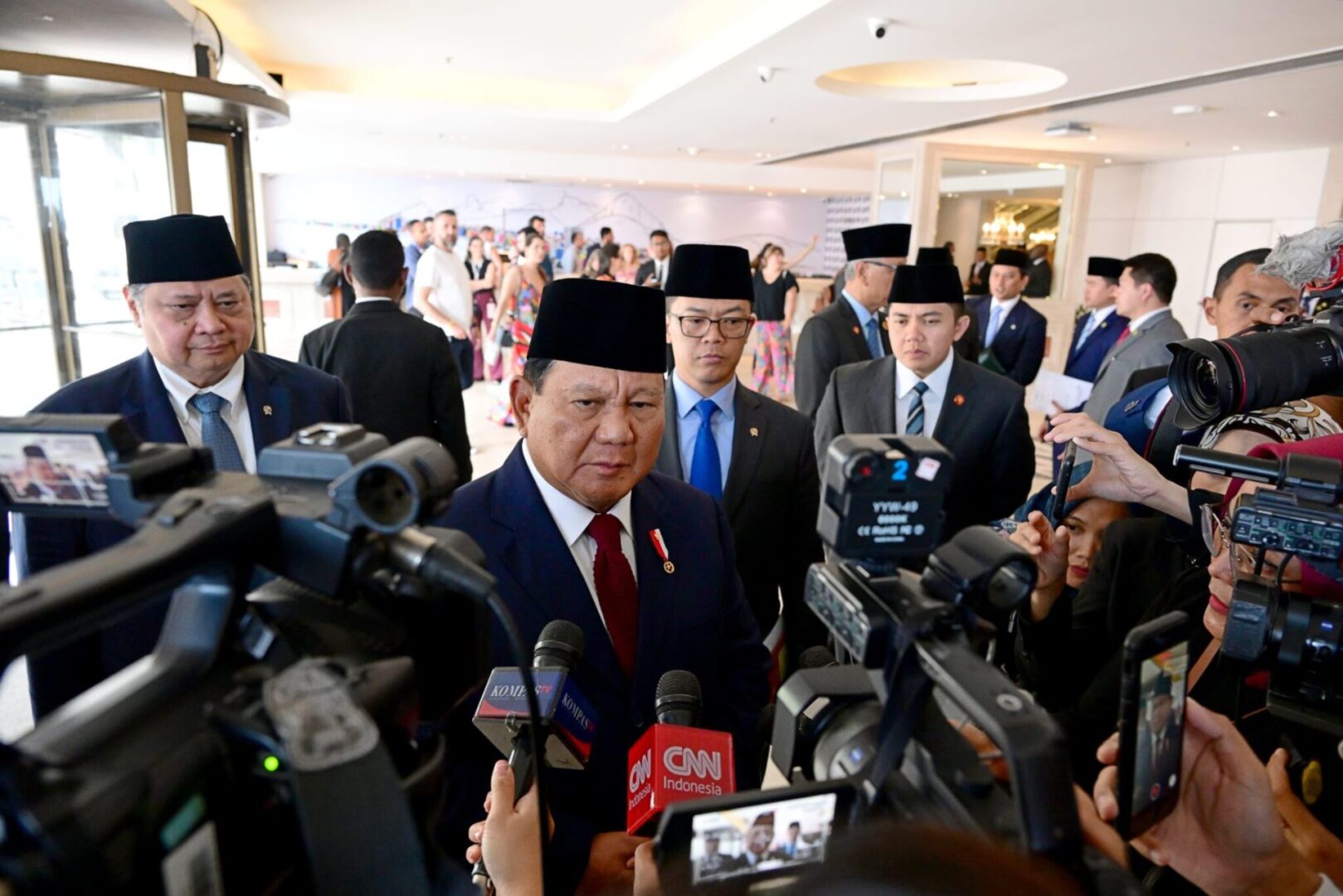 Tổng thống Indonesia Prabowo Subianto. Ảnh: Setkab