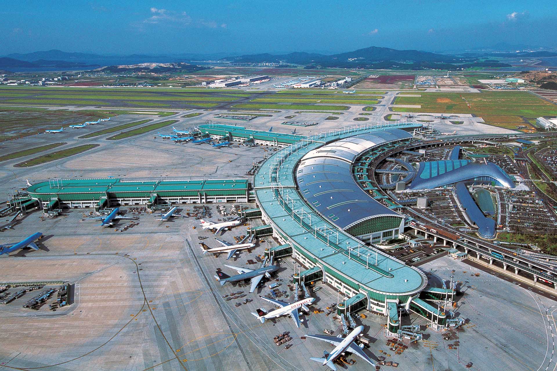 Sân bay quốc tế Incheon ở Hàn Quốc. Ảnh: Heerim